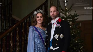 VIDEO Dineu de stat la Castelul Windsor. Prințesa Kate, strălucitoare la eveniment