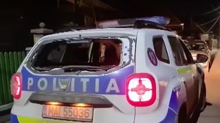 masina de politie, scandal mures 