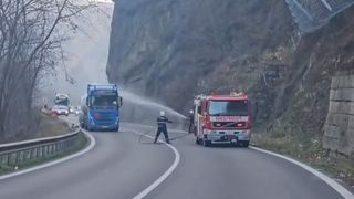 Alertă pe Valea Oltului! Scăpări de gaze dintr-o cisternă. A fost emis mesaj RO-Alert