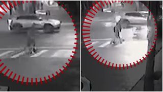 VIDEO Doi elevi, loviți pe trecerea de pietoni din Buzău