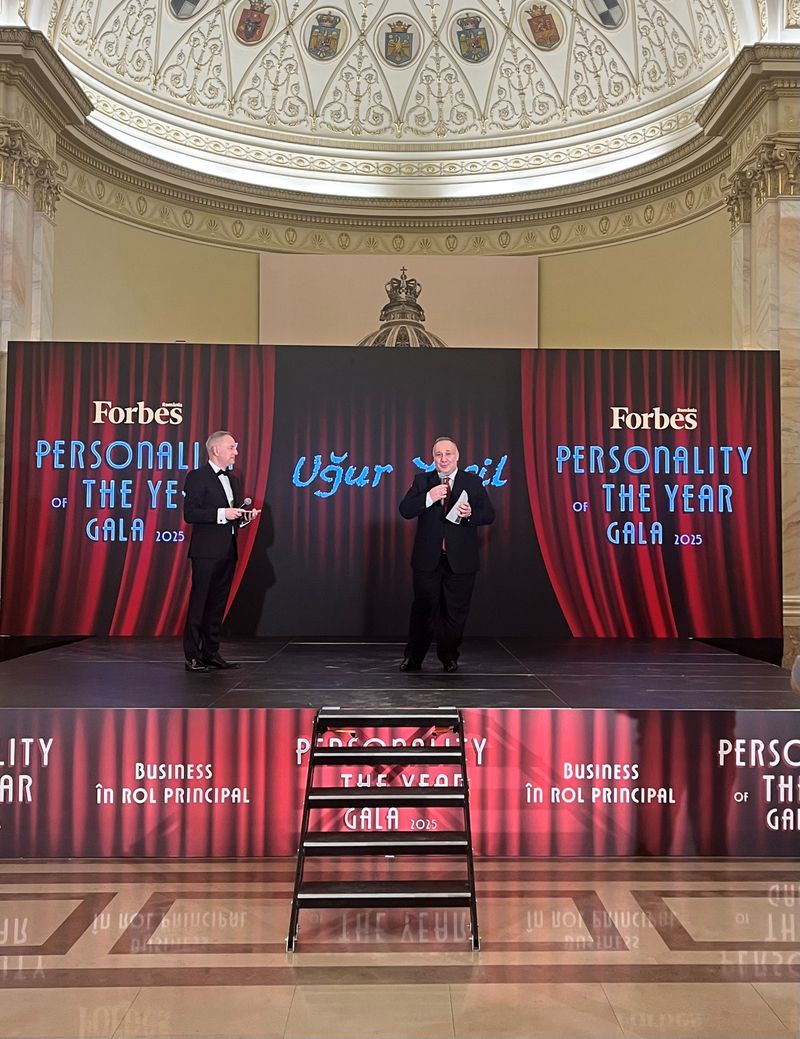 Uğur Yeşil, CEO și Executive Board Member Doğan Media, a primit distincţia "Personality of the Year 2025"