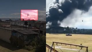 Un avion privat s-a prăbușit peste clădirile din centrul unui oraș. Cel puțin 10 morți