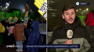 VIDEO Protestele pentru independența justiției continuă &icirc;n Piața Victoriei: &bdquo;Bolojan, te sună Rom&acirc;nia!&rdquo;