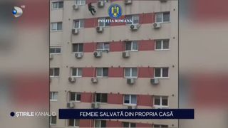 VIDEO Acțiune de amploare &icirc;n Sectorul 3 și imagini ca din filme. Polițiști, pompieri și echipe speciale, &icirc;n alertă după ce o femeie s-a baricadat &icirc;n casă