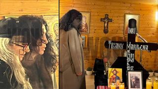 Mihaela Rădulescu, sf&acirc;șiată de durere la căpăt&acirc;iul mamei ei. Imagini de la capela unde este depus sicriul cu trupul ne&icirc;nsuflețit al Marilenei