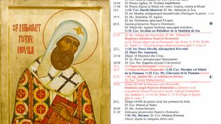 Ce sărbătoare este &icirc;n Calendarul ortodox pe 22 decembrie 2025?