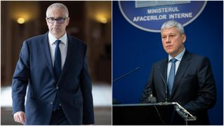 Zi crucială pentru Guvern! Moțiunile AUR &icirc;mpotriva miniștrilor Radu Marinescu și Cătălin Predoiu, la vot &icirc;n Parlament