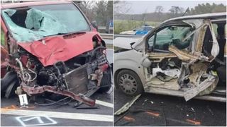 Accident grav pe o autostradă din Ungaria