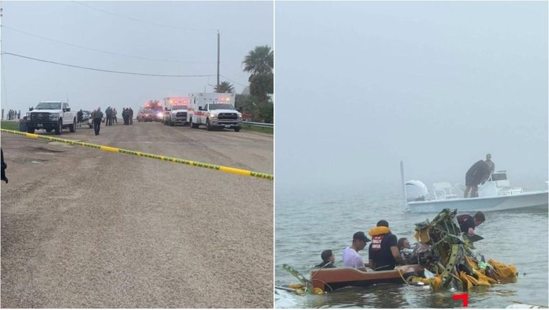 Avion medical, prăbușit în apele unui golf