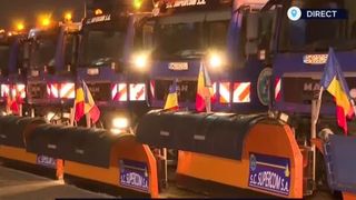 VIDEO Bucureștiul se pregătește pentru prima ninsoare din acest sezon: peste 500 de utilaje și 2500 de oameni mobilizați
