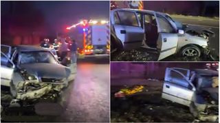 VIDEO O femeie a murit și alte trei persoane sunt &icirc;n stare gravă, după un accident teribil &icirc;n județul Argeș