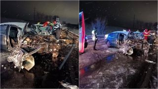 Tragedie &icirc;n Ajunul Crăciunului, &icirc;n Suceava! Un t&acirc;năr de 21 de ani a murit, iar alți trei au fost răniți &icirc;ntr-un accident cumplit