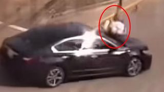 Momentul a fost surprins video