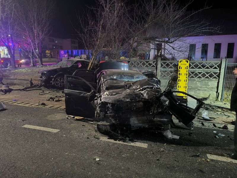 Accident cumplit în Bistrița-Năsăud