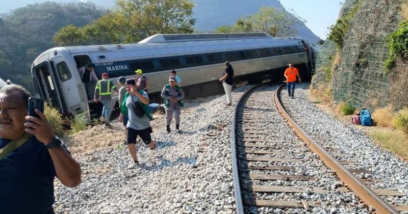 Accident feroviar grav în Mexic