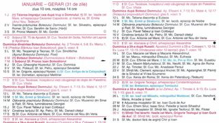 Calendar ortodox ianuarie 2026: Cele mai importante sărbători