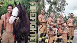 VIDEO Pompierii australieni, un nou calendar incendiar