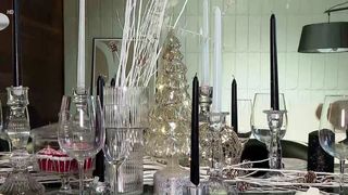 Strălucire pe masa de Revelion