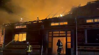 incendiu caras-severin, barbat ars