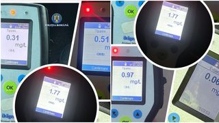 Șofer de 21 ani, prins drogat după ce a făcut drifturi &icirc;n parcarea unor cluburi din Mamaia