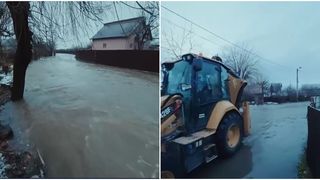 VIDEO &bdquo;Zi și noapte se intervine aici&rdquo;. Coduri de inundații &icirc;n sudul Rom&acirc;niei