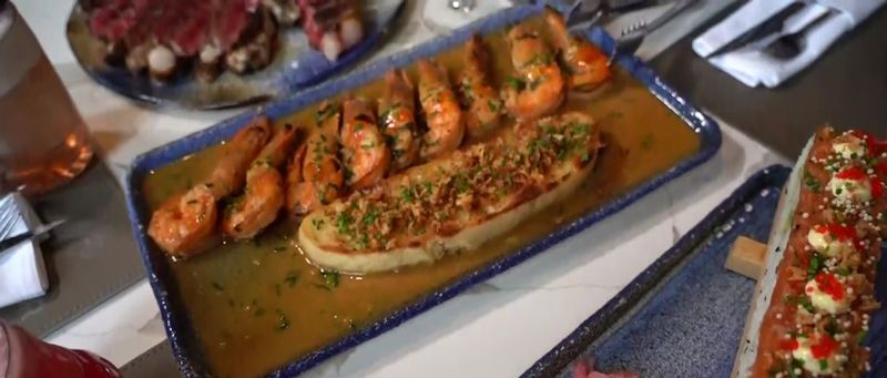 Creveți în sos de unt