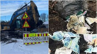 Saci plini cu bani, găsiți &icirc;ngropați sub păm&acirc;nt. Un muncitor a dat &icirc;nt&acirc;mplător peste urmele celui mai mare jaf din istoria Norvegiei