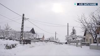 VIDEO Valul de ger extrem cuprinde Rom&acirc;nia. Prima lună a anului aduce recorduri termice negative