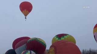 VIDEO Zbor cu balonul deasupra Moscovei