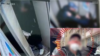 VIDEO Momentul &icirc;n care o femeie este &icirc;njunghiată de fostul iubit, &icirc;n București, surprins de camere. Filmul complet al atacului: &bdquo;A &icirc;ncercat să-l evite de la scară, dar tot a insistat&rdquo;