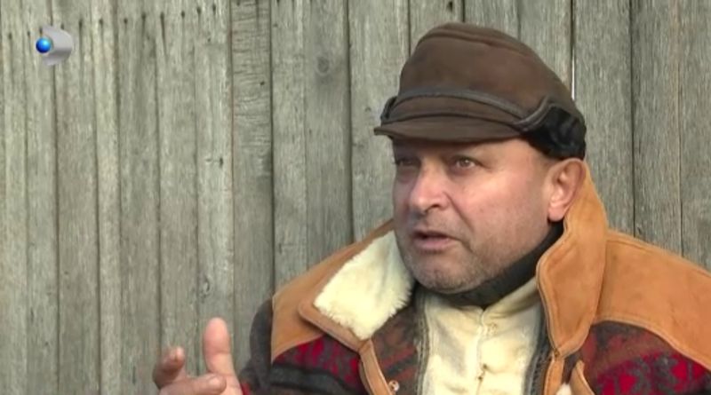 Bărbat în vârstă din România