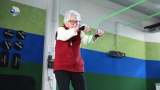 La 91 de ani, străbunica rupe sala de fitness