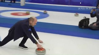 VIDEO Prințul William și Kate, sport pe gheață