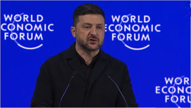 VIDEO Volodimir Zelenski, întâlnire cu Donald Trump la Davos