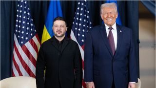 Zelenski, &icirc;nt&acirc;lnire la Davos cu Donald Trump