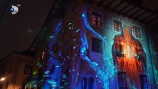 VIDEO Festivalul Luminilor din Elveția, spectacol imersiv