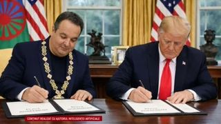 VIDEO Regele Cioabă vrea să ajungă la Donald Trump. Liderul romilor vrea un loc &icirc;n Consiliul Păcii al liderului SUA