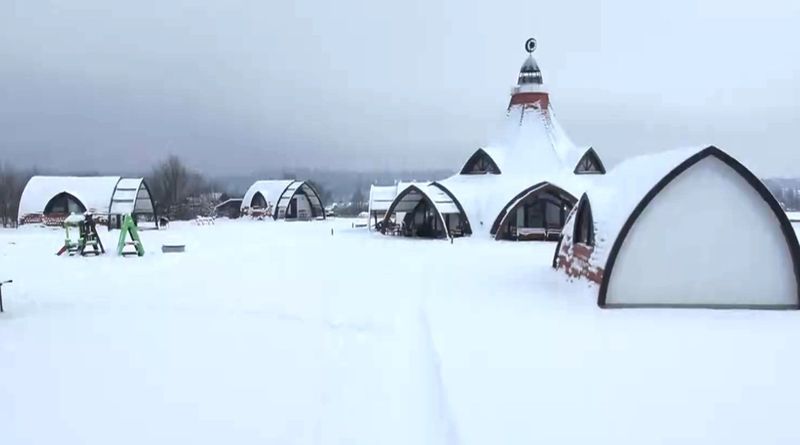 Căsuțe inspirate din istoria poporului hun