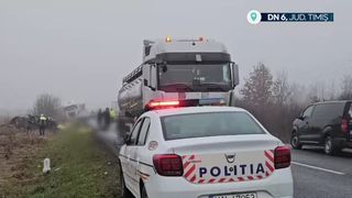 VIDEO &bdquo;A confirmat prezența &icirc;n s&acirc;nge a două substanțe psihoactive&rdquo;. Alcool și droguri &icirc;n s&acirc;ngele șoferului microbuzului implicat &icirc;n tragedia din Timiș
