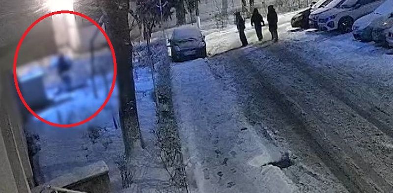 Imaginile surprinse de camerele de supraveghere