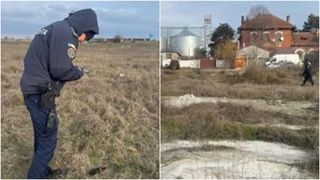 Descoperire macabră l&acirc;ngă Slobozia! Fragmente dintr-un cadavru, găsite pe un c&acirc;mp