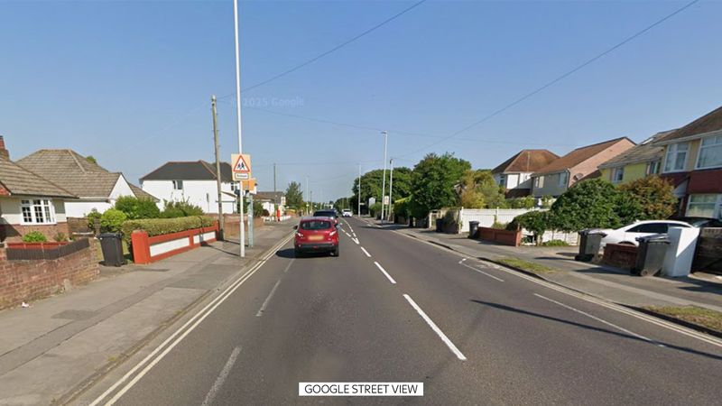 Locul unde a avut loc accidentul