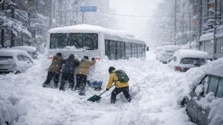 VIDEO Ninsori record &icirc;n Japonia. Cel puțin 30 de oameni au murit sub nămeți