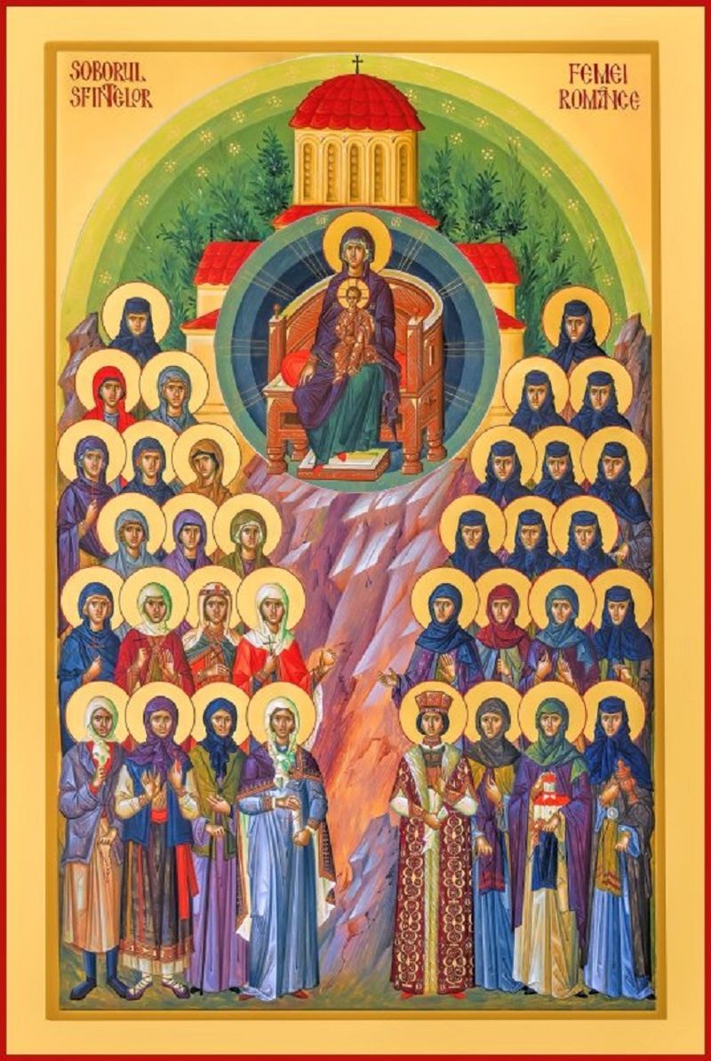 Cine sunt cele 16 femei române cu viață sfântă canonizate astăzi de Patriarhul Daniel