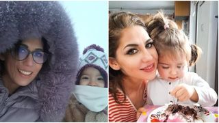 Carmen Budulan, distracție cu fetița