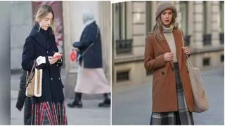 Cum să purtați fustă iarna