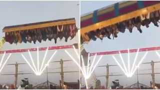 VIDEO Tragedie &icirc;n India! Carusel prăbușit: un mort și 13 răniți