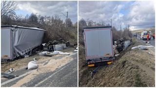 Cine sunt, de fapt, victimele accidentului din Caraș-Severin. Tatăl și cei doi copii au murit după ce mașina lor a fost spulberată de un TIR