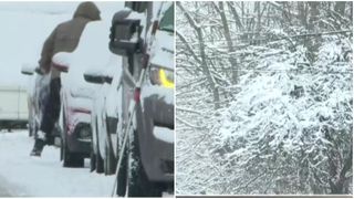 VIDEO Minus 14 grade &icirc;n Rom&acirc;nia! Cod galben de ger și intensificări ale v&acirc;ntului &icirc;n mai multe regiuni ale țării