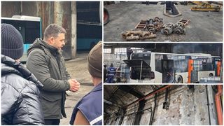 Primarul Municipiului București a &icirc;nceput inspecțiile la STB. Neregulile găsite de Ciprian Ciucu la autobaza Floreasca